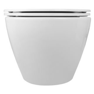 Унитаз подвесной Azario Grado AZ-0046 безободковый с быстросъемным сидением микролифт